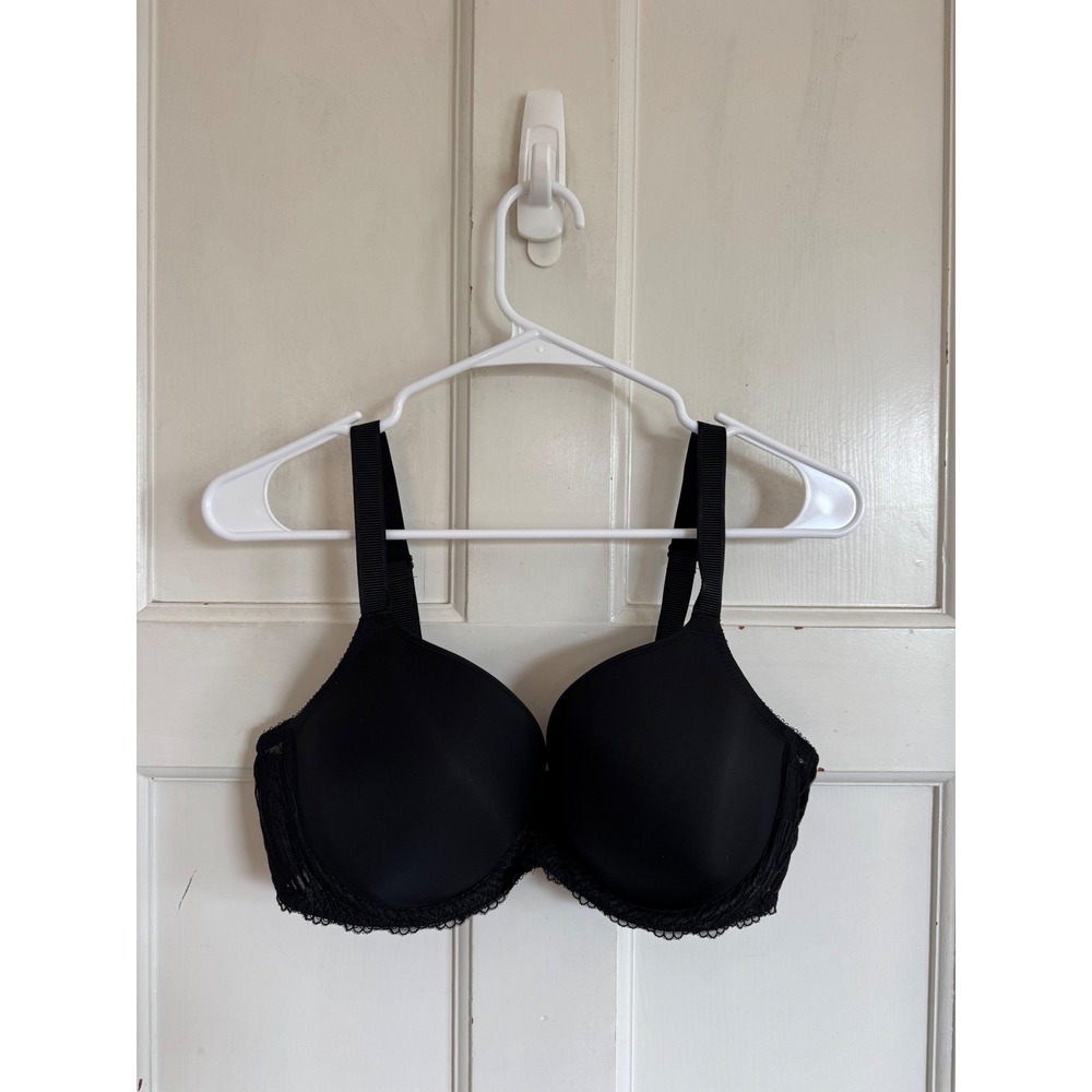Wacoal La Femme Black T-Shirt Underwire Bra size 38D